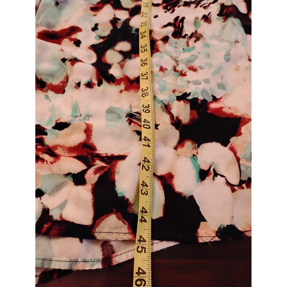 Xhilaration Strapless Maxi Dress Floral Smocked Bodice Rayon Boho Womens Medium - Picture 6 of 6
